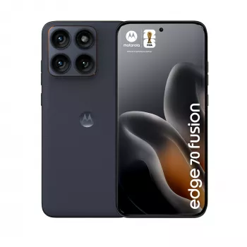 Mobilusis telefonas Motorola edge 70 fusion 17.2 cm (6.78 colio) Dual SIM Android 16.0 5G USB Type-C 8 GB 256 GB 7000 mAh Juoda