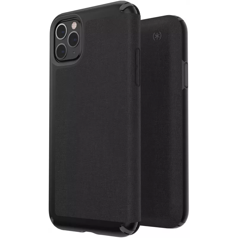 Speck Presidio Folio dėklas Apple iPhone 11 Pro Max, juodas