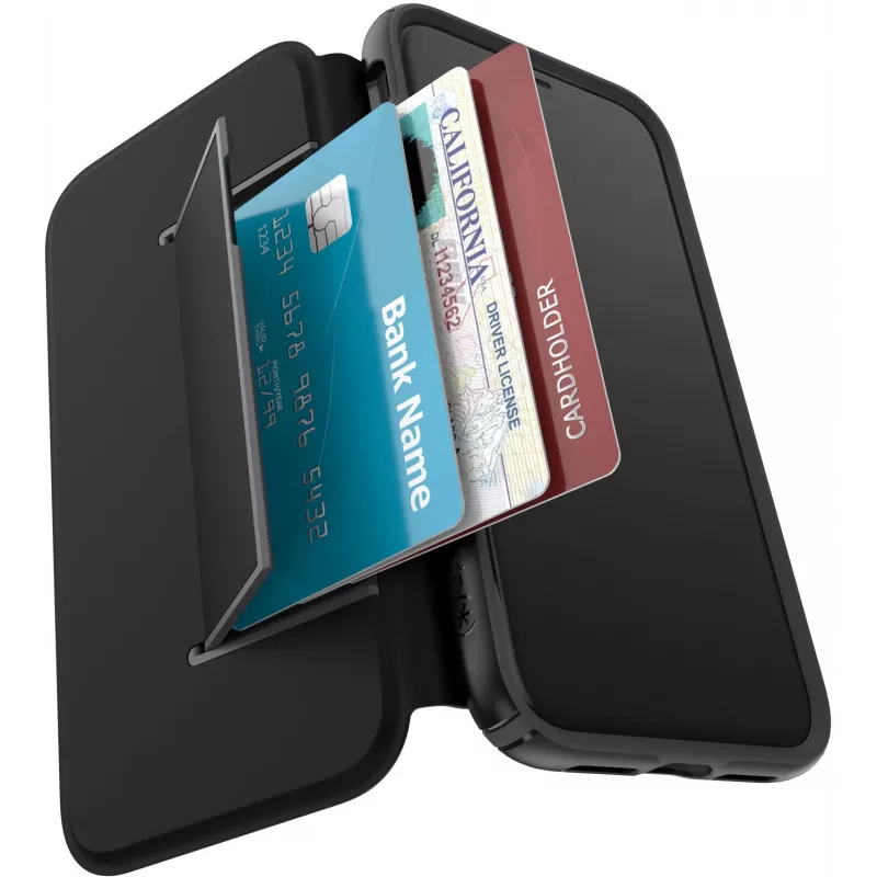 Speck Presidio Folio dėklas Apple iPhone 11 Pro Max, juodas