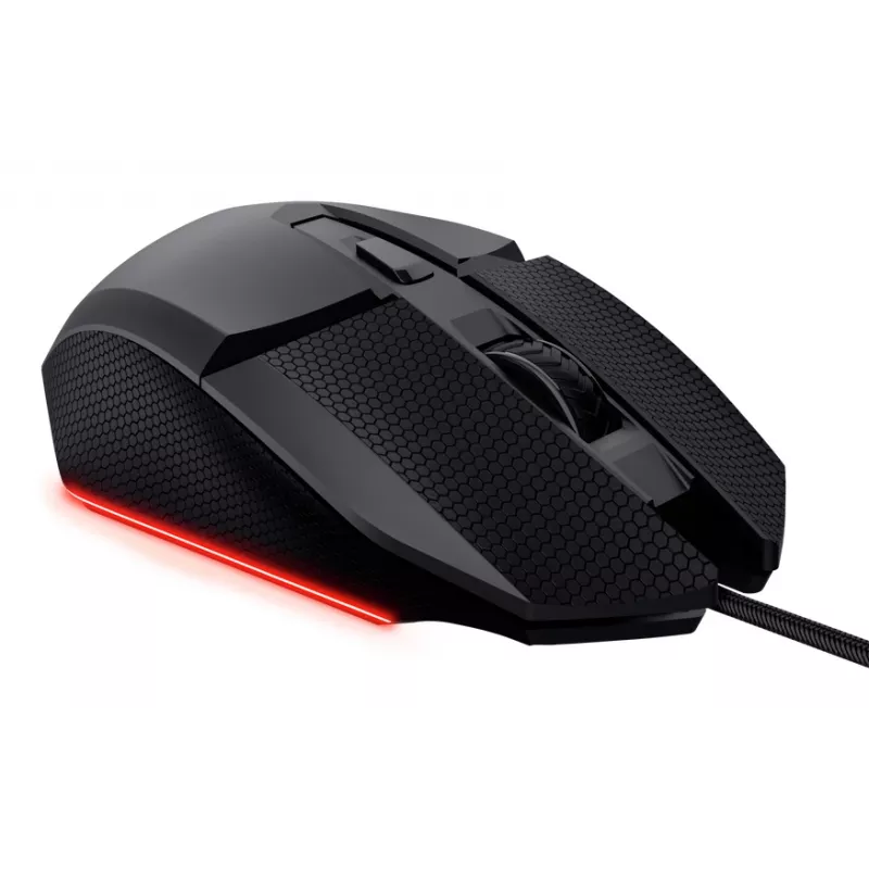 Trust GXT121 FELOX+ žaidimų pelė, dešinei rankai, USB-A, optinė, 10000 DPI