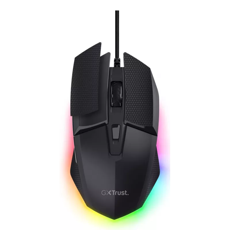 Trust GXT121 FELOX+ žaidimų pelė, dešinei rankai, USB-A, optinė, 10000 DPI