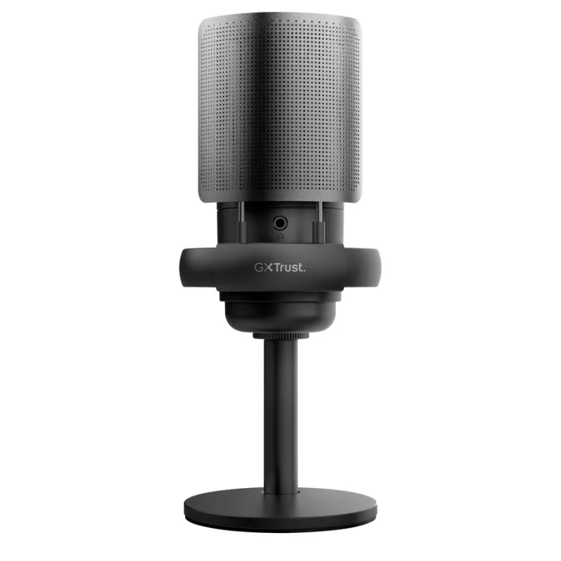 Trust GXT 238 Auron Black profesionalus podcast mikrofonas USB