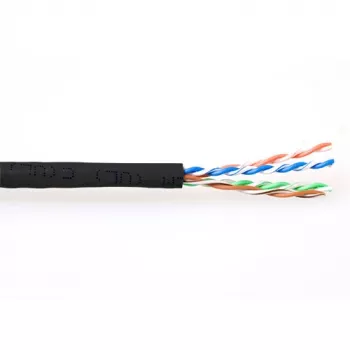 ACT CAT6 U/UTP vytos poros kabelis juodas 305 m