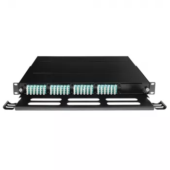 ACT Fiber plokštė High Density 5 MTP®-MPO kasetėms, PG11, PG13, juoda, metalinė