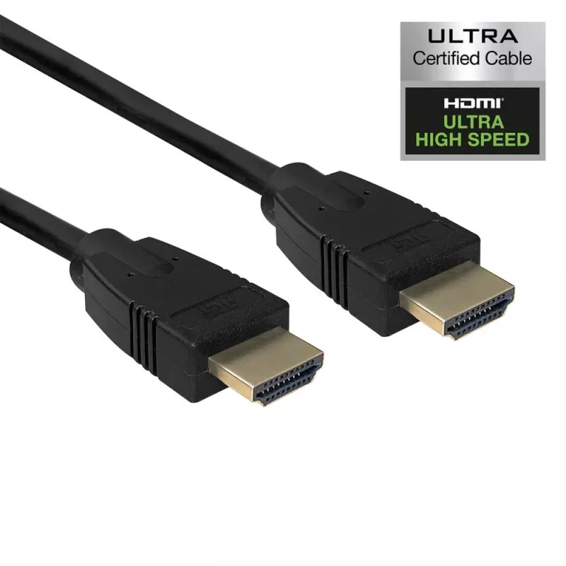 ACT 2 metrų HDMI 8K itin didelės spartos sertifikuotas kabelis v2.1, HDMI-A kištukas - HDMI-A kištukas