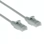 ACT pilkas 0,15 m LSZH U/UTP CAT6 plonas jungiamasis kabelis su RJ45 kištukais