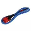 ACT maitinimo laidas C13 IEC Lock+ – C14 IEC Lock dvigubas fiksavimas mėlynas 2 m, PC3620