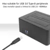 Adapterio laidas ACT USB-C (moteriška) į USB-B 2.0 spausdintuvui, 0,2 m