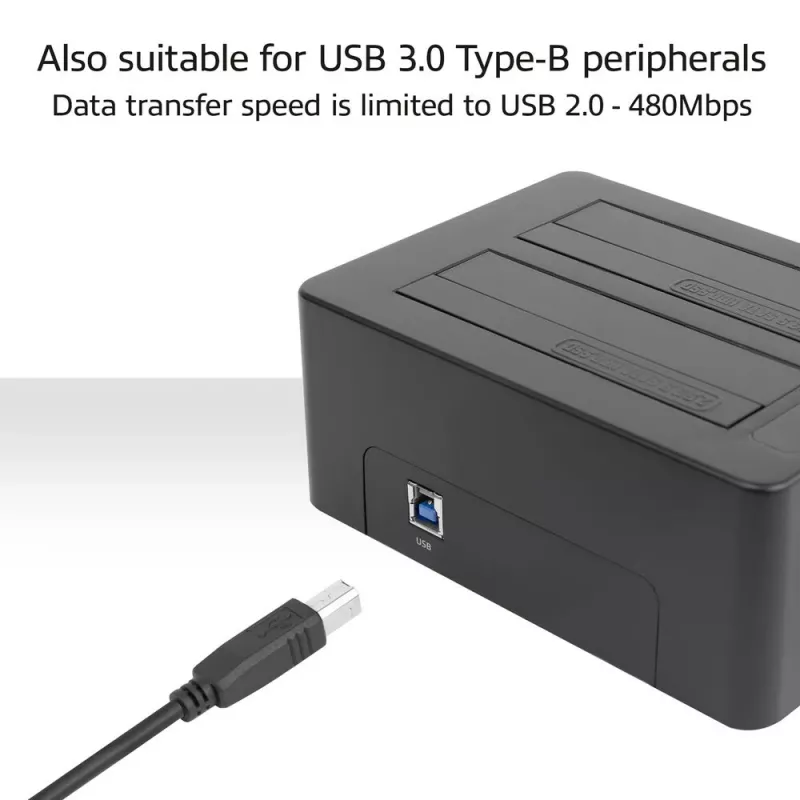 Adapterio laidas ACT USB-C (moteriška) į USB-B 2.0 spausdintuvui, 0,2 m