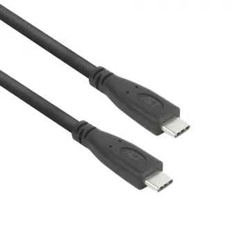 ACT AC7445 USB-C kabelis USB 3.2 Gen 2 (3.1 Gen 2) 5 m, 10 Gbit/s, 60 W, juodas
