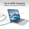 ACT AC7445 USB-C kabelis USB 3.2 Gen 2 (3.1 Gen 2) 5 m, 10 Gbit/s, 60 W, juodas