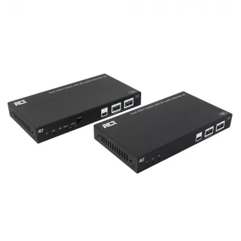 ACT AV medijos prailginimo rinkinys su dvigubu USB-C jungikliu, CAT6A, 100 metrų