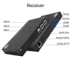ACT AV medijos prailginimo rinkinys su dvigubu USB-C jungikliu, CAT6A, 100 metrų