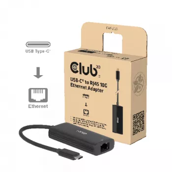 CLUB3D CAC-2531 nešiojamojo kompiuterio dokas / prievadų kartotuvas, laidinis USB 3.2 Gen 1 (3.1 Gen 1) Type-C, juodas