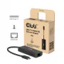 CLUB3D CAC-2531 nešiojamojo kompiuterio dokas / prievadų kartotuvas, laidinis USB 3.2 Gen 1 (3.1 Gen 1) Type-C, juodas