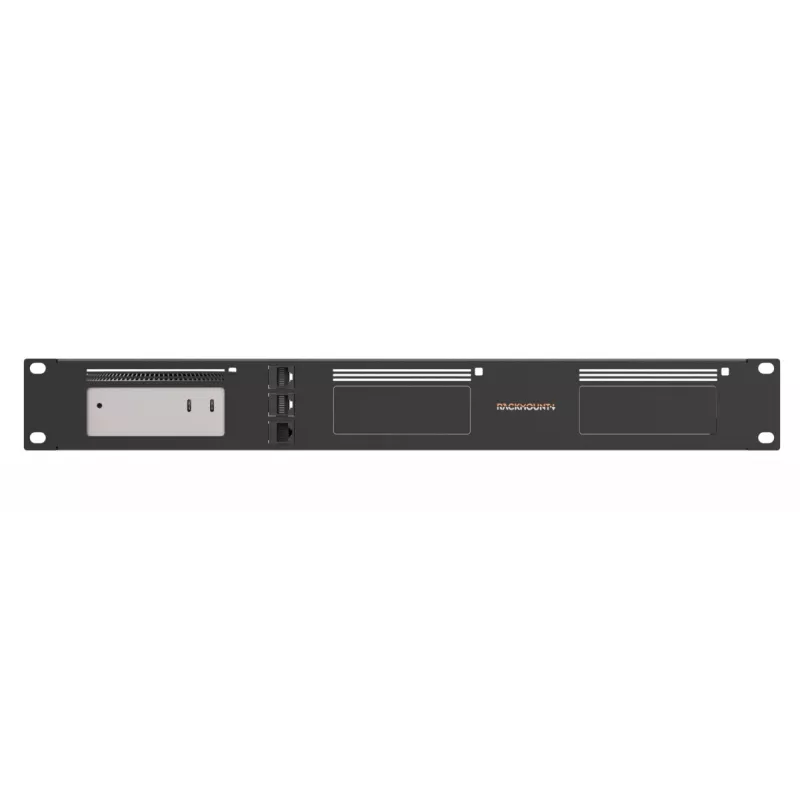 Rackmount.IT RM-AP-T3 laikiklis trijų Mac Mini M4 montavimui 19 inch stelaže