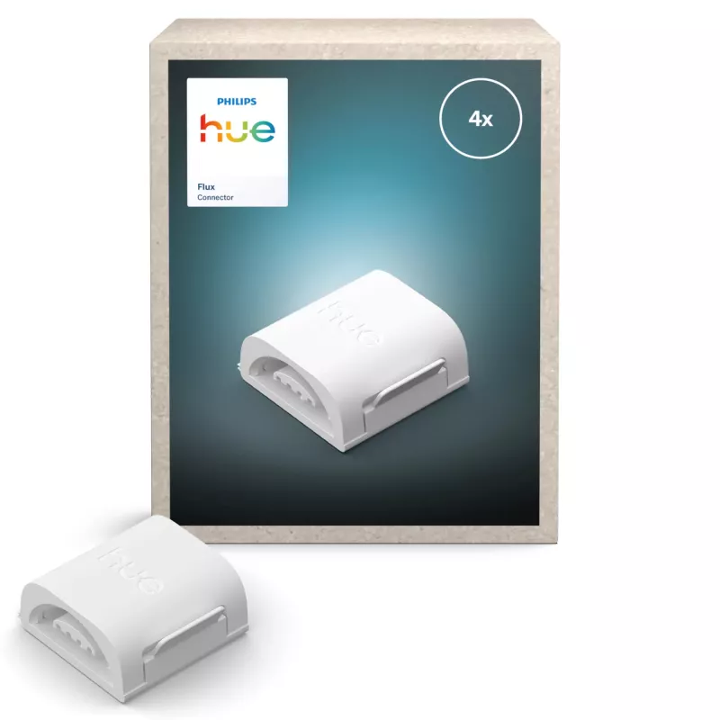 Philips Hue Flux jungiklių 4 rinkinys, I-jungiklis, Baltas, Plastikinis, Philips by Signify, 21 mm, 21 mm