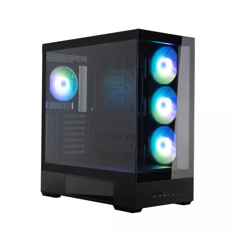 Korpusas Zalman P40 DS BLACK Midi Tower