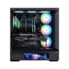 Korpusas Zalman P40 DS BLACK Midi Tower