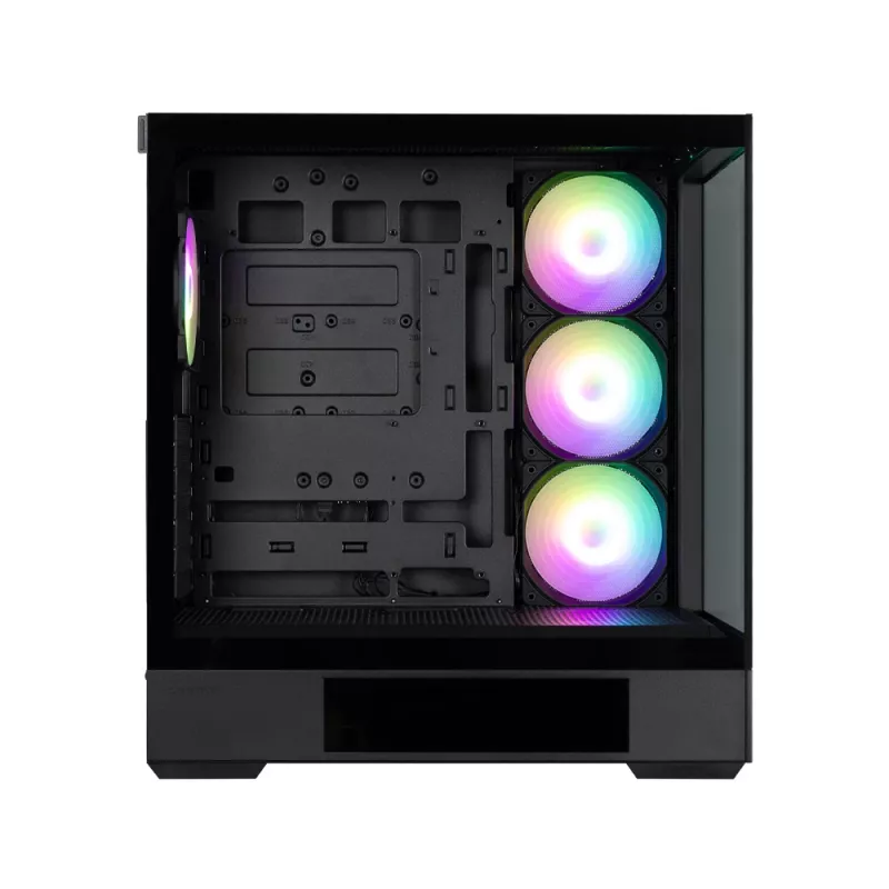 Korpusas Zalman P40 DS BLACK Midi Tower