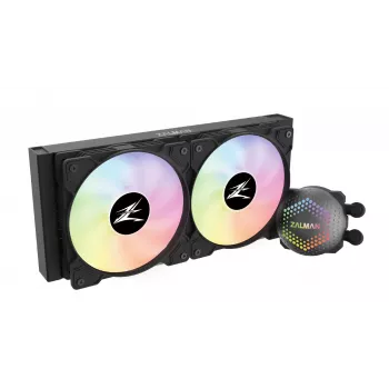 Zalman ALPHA24 Black CPU skysčio aušintuvas su 280 mm radiatoriumi, 2 x 140 mm ARGB ventiliatoriais
