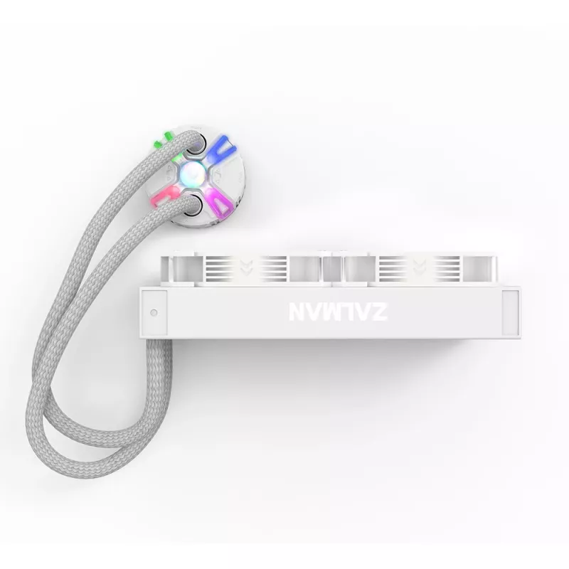 Zalman Reserator5 Z24 ARGB WHITE procesoriaus vandens aušintuvas 240 mm
