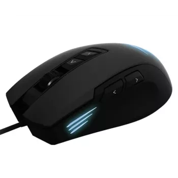 Zalman ZM-GM7 pelė žaidimams, dešinei rankai, USB Type-A, mėlynas LED, 12000 DPI