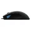 Zalman ZM-GM7 pelė žaidimams, dešinei rankai, USB Type-A, mėlynas LED, 12000 DPI