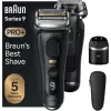 Braun Series 9 Pro+ 9577cc elektrinis skustuvas šlapiam ir sausam skutimui – sidabrinis