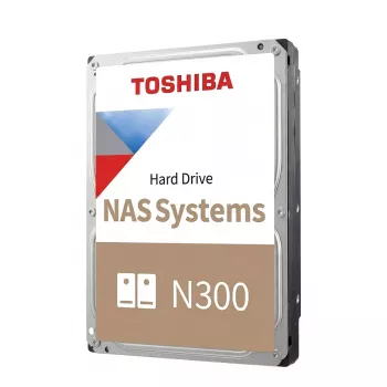 Toshiba N300 16 TB 3,5 colio NAS kietasis diskas (SATA, 7200 aps./min.)