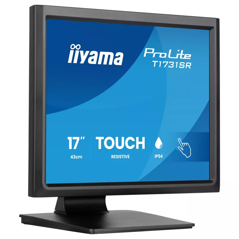 Monitorius liečiamasis iiyama ProLite T1731SR-B2S 17 colių SXGA varžinis