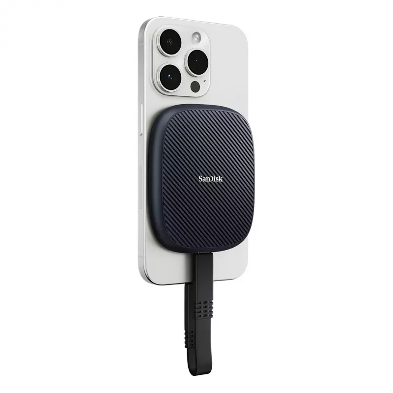 SanDisk Phone SSD 2TB USB-C 1000MB/s IP65 nešiojamas kietasis diskas