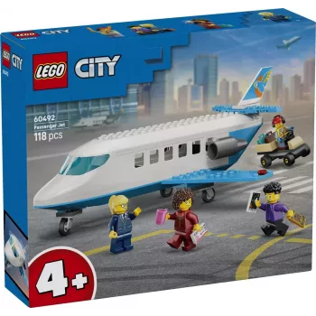LEGO City 60492 Keleivinis lėktuvas (118 dalių)