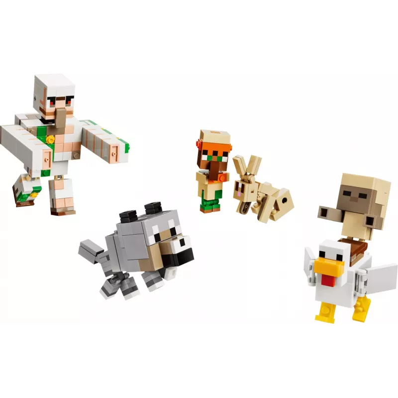 LEGO Minecraft 21592 Vištos Jokio Dykumos Ataka (428 vnt.)