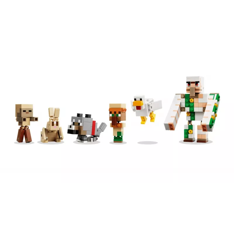 LEGO Minecraft 21592 Vištos Jokio Dykumos Ataka (428 vnt.)