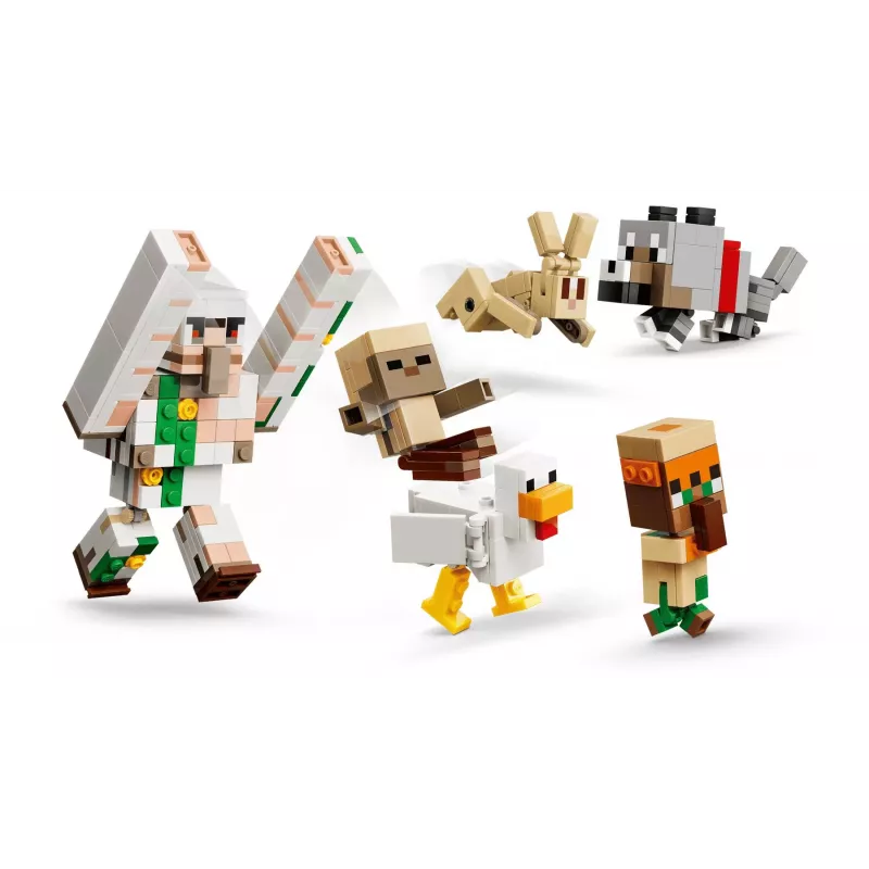 LEGO Minecraft 21592 Vištos Jokio Dykumos Ataka (428 vnt.)