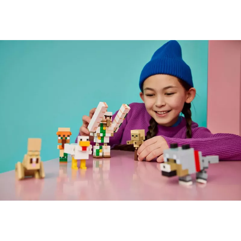 LEGO Minecraft 21592 Vištos Jokio Dykumos Ataka (428 vnt.)