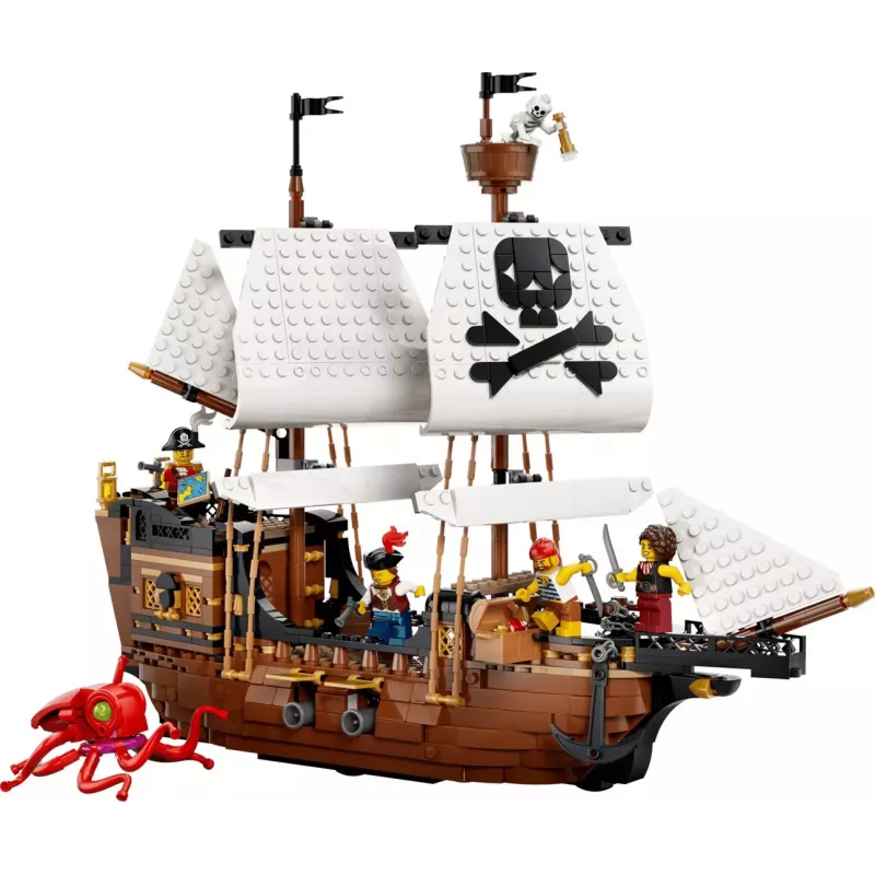 LEGO Creator 3-in-1 31387 Ikoniškas piratų laivas (1074 dalių)