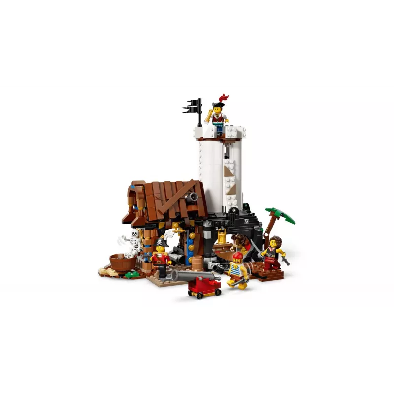 LEGO Creator 3-in-1 31387 Ikoniškas piratų laivas (1074 dalių)