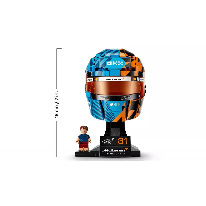 LEGO Editions 43017 McLaren F1 Oscar Piastri Šalmas (793 dalių)