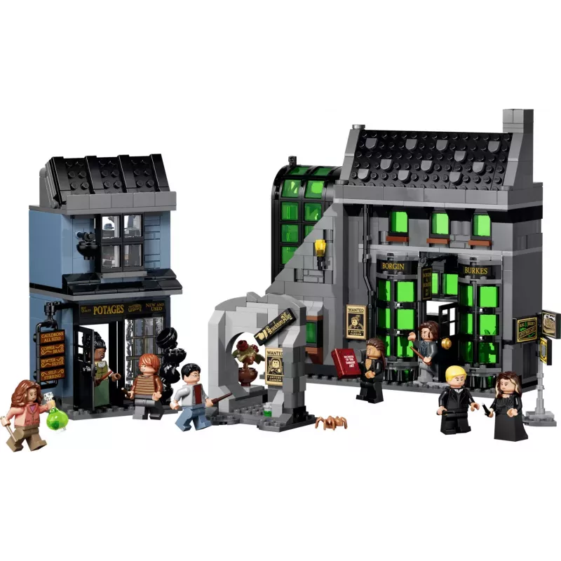 LEGO Harry Potter 76471 Užkalbėjimų alėjos burtų parduotuvės (788 dalių)