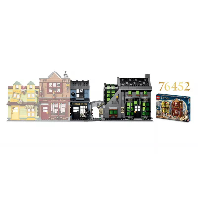 LEGO Harry Potter 76471 Užkalbėjimų alėjos burtų parduotuvės (788 dalių)