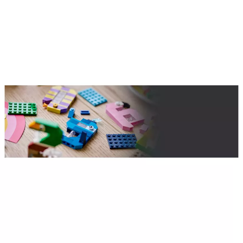 LEGO 40807 Gimtadienio skaičiai - gyvūniniai torto papuošimai (281 detalė)