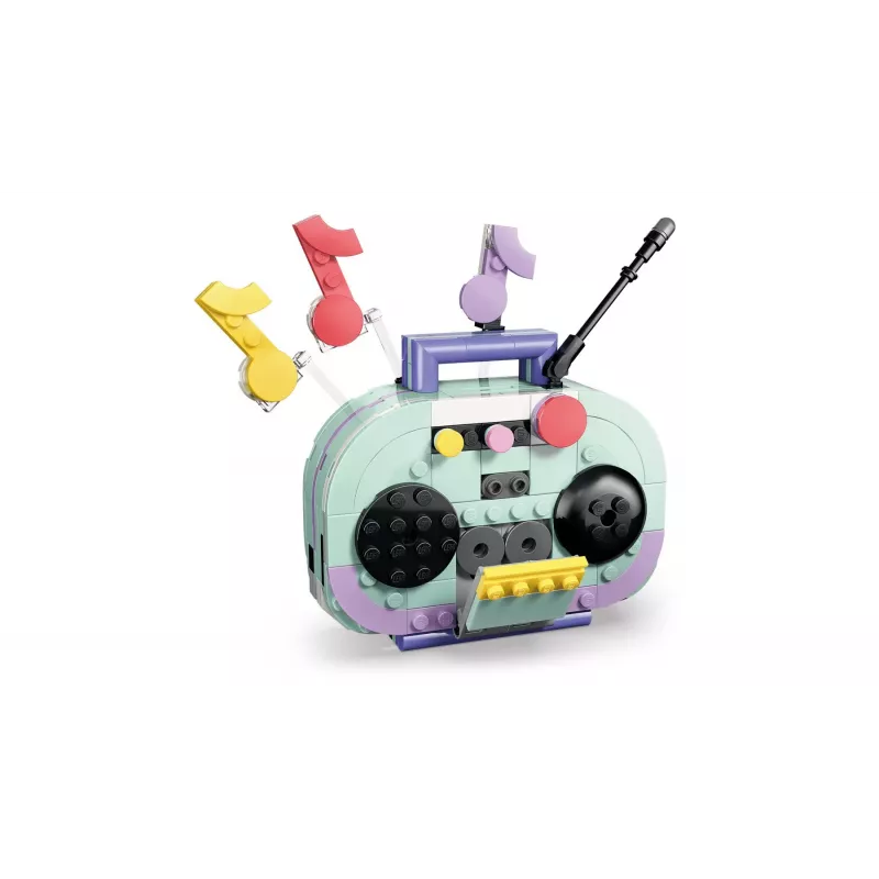 LEGO Creator 3-in-1 31392 Muzikinis dekoras – pianinas su kate (485 dalių)
