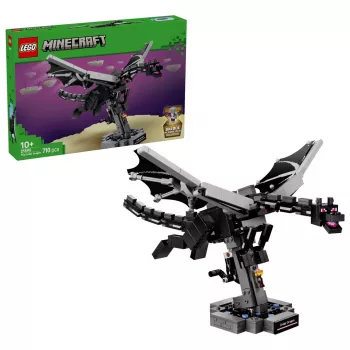 LEGO Minecraft 21595 Ender Dragon – Statoma didelė figūra (710 detalių)
