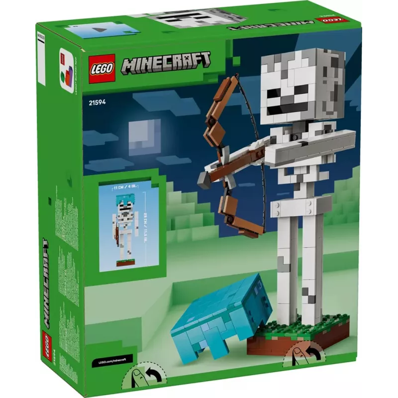 LEGO Minecraft 21594 Skeletas (502 dalių)