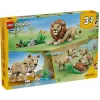 LEGO Creator 3-in-1 31386 Laukiniai gyvūnai: Didingas liūtas (839 dalių)