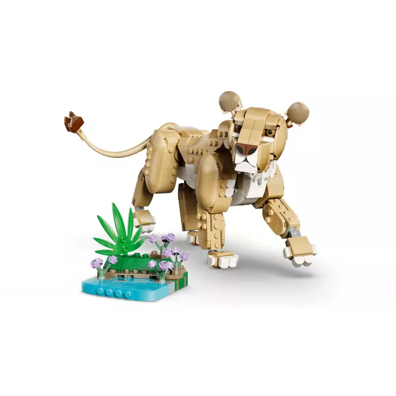 LEGO Creator 3-in-1 31386 Laukiniai gyvūnai: Didingas liūtas (839 dalių)