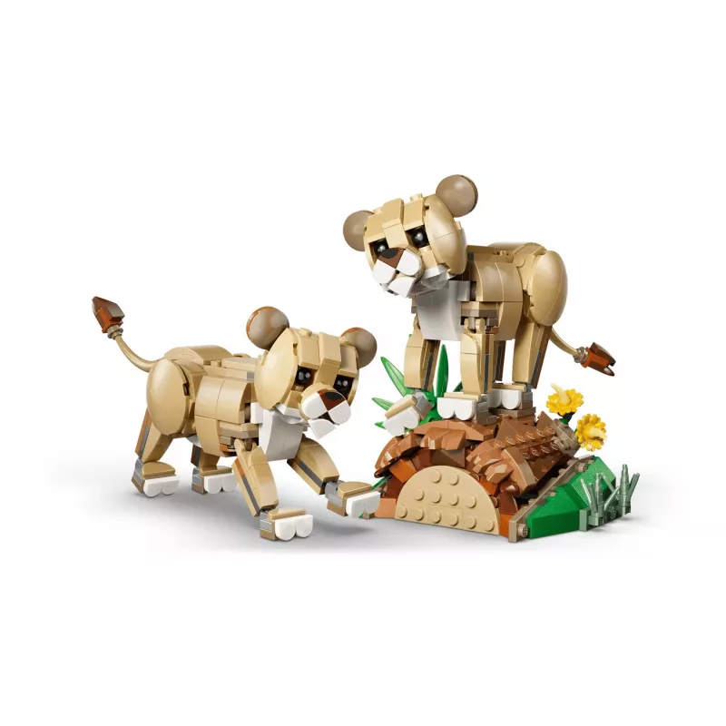 LEGO Creator 3-in-1 31386 Laukiniai gyvūnai: Didingas liūtas (839 dalių)