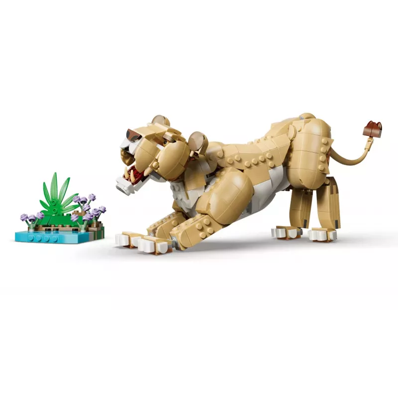 LEGO Creator 3-in-1 31386 Laukiniai gyvūnai: Didingas liūtas (839 dalių)
